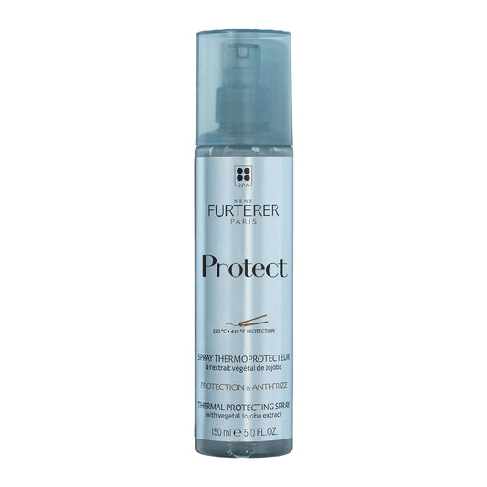 Rene Furterer PROTECT Thermal Protecting Spray - Protects Against Heat Damage - With Moisturizing Jojoba Extract - All Hair Types - Vegan & Silicone-Free - 5.0 fl. oz.