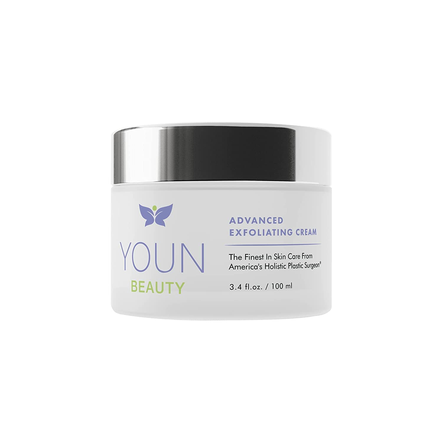 YOUN Beauty Wash-Off Exfoliating Face Wash by Dr. Anthony Youn Paraben-Free, Gentle Face Exfoliator with Shea Butter, Vitamin E, Jojoba Oil, and Grapeseed Oil (100 ml)