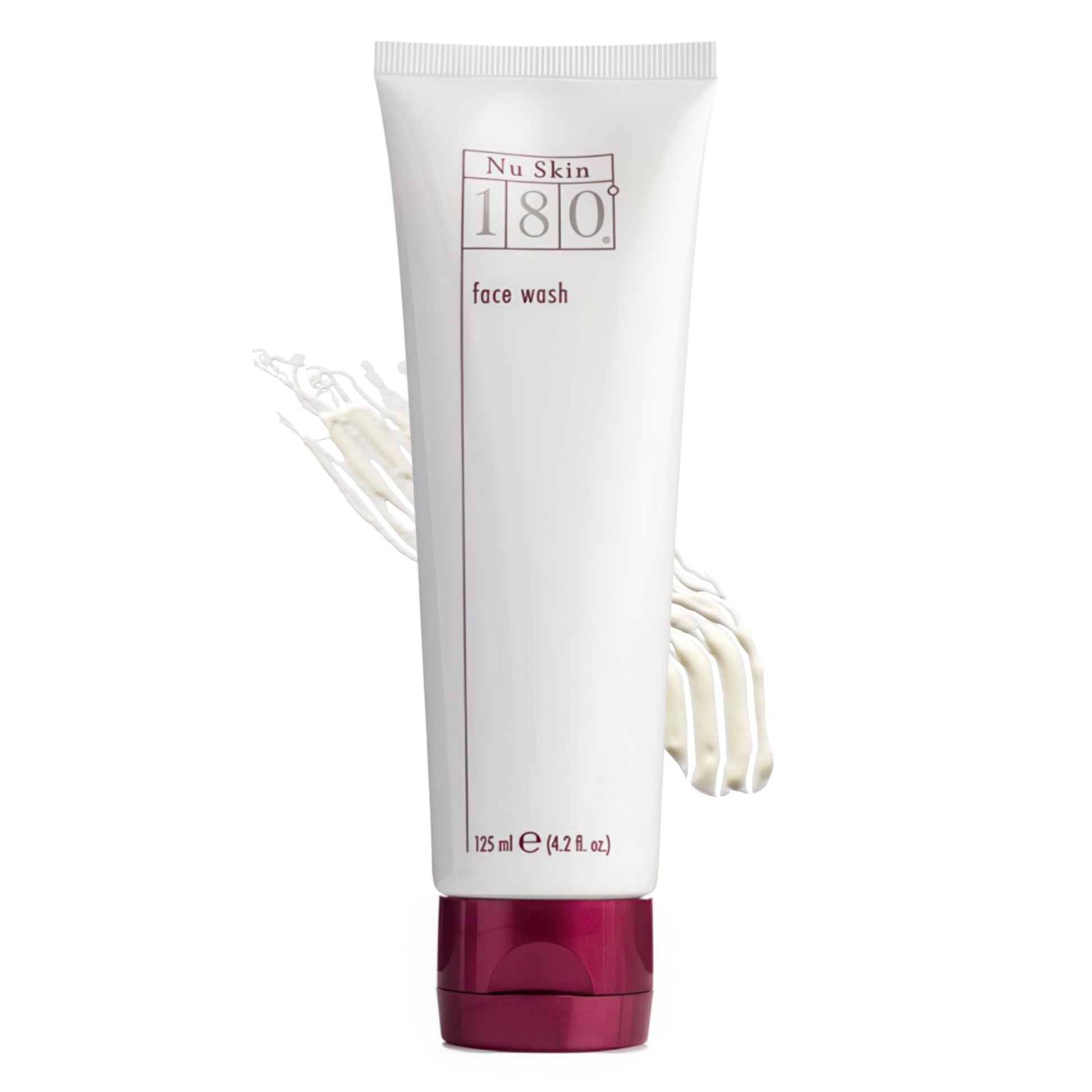 Nu Skin 180¡¨ Face Wash | Aging Cleanser | Vitamin C Face Wash for Youthful Appearance | Fine Lines Reduction & Face Moisturizer | 4.2 Fl Oz | 1 Pack