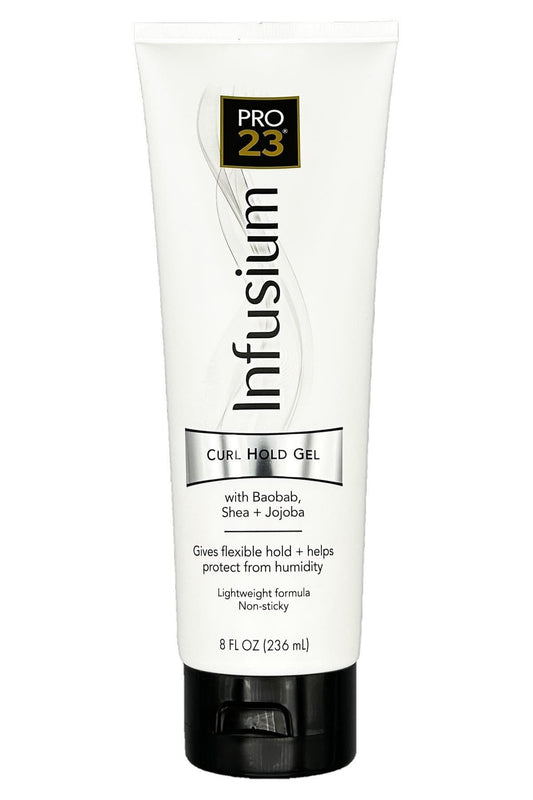 INFUSIUM 23 Curl Hold Gel with Baobab, Shea, and Jojoba - 8oz., White