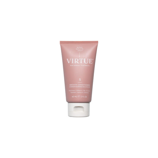 Virtue Smooth Conditioner for Frizz Control for Curly Hair, Sulfate Free, Safe for All Hair Types, Color Safe