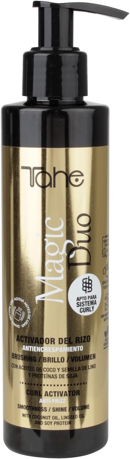 Tahe Magic Duo dual function Curl activator/Straightening, protection, nutrition 200 ml