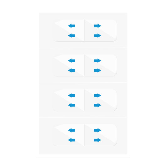200PCS Face Tape Lifting Invisible, Face Lift Tape Invisible Neck Tape Face Lifter Tape Facelift Tape for Makeup Tape Instant Face Lift for Double Chin Saggy Skin Jowls Eyes Wrinkles