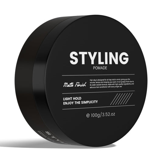 Pomade For Men, Natural Smooth Low Shine Hair Pomade For Men, All Day Easy Styling Hair Pomade, Easy To Wash Mens Hair Putty, Matte Wax That Instantly Enhances The Texture（3.52oz）