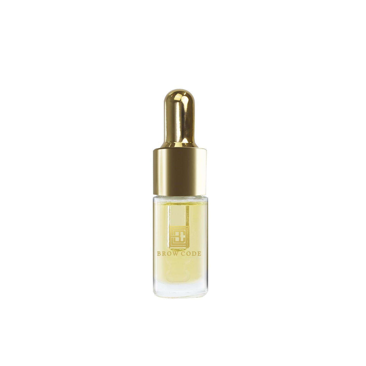 Brow Code GOLD Nourishing Eyebrow Growth Oil (5ml) Enriched w/ 5 Advanced Botanicals Brow Oil for Growth