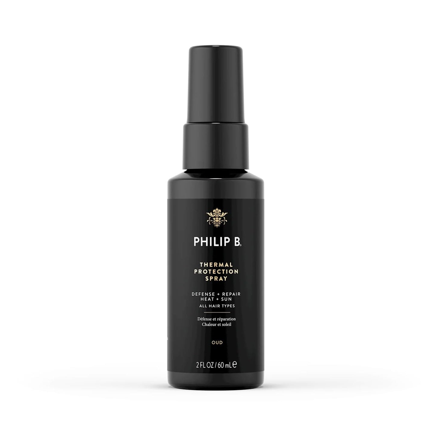 PHILIP B Thermal Protection Spray 2 oz. (60 ml) | Plump, Shine & Protect Hair from Heated Hair Tools