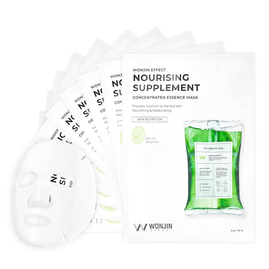 NOURISHING SUPPLEMENT MASK 1.05 fl Oz*10 pieces Hydrating, Moisturizing, Skin Elasticity, Wrinkle Care