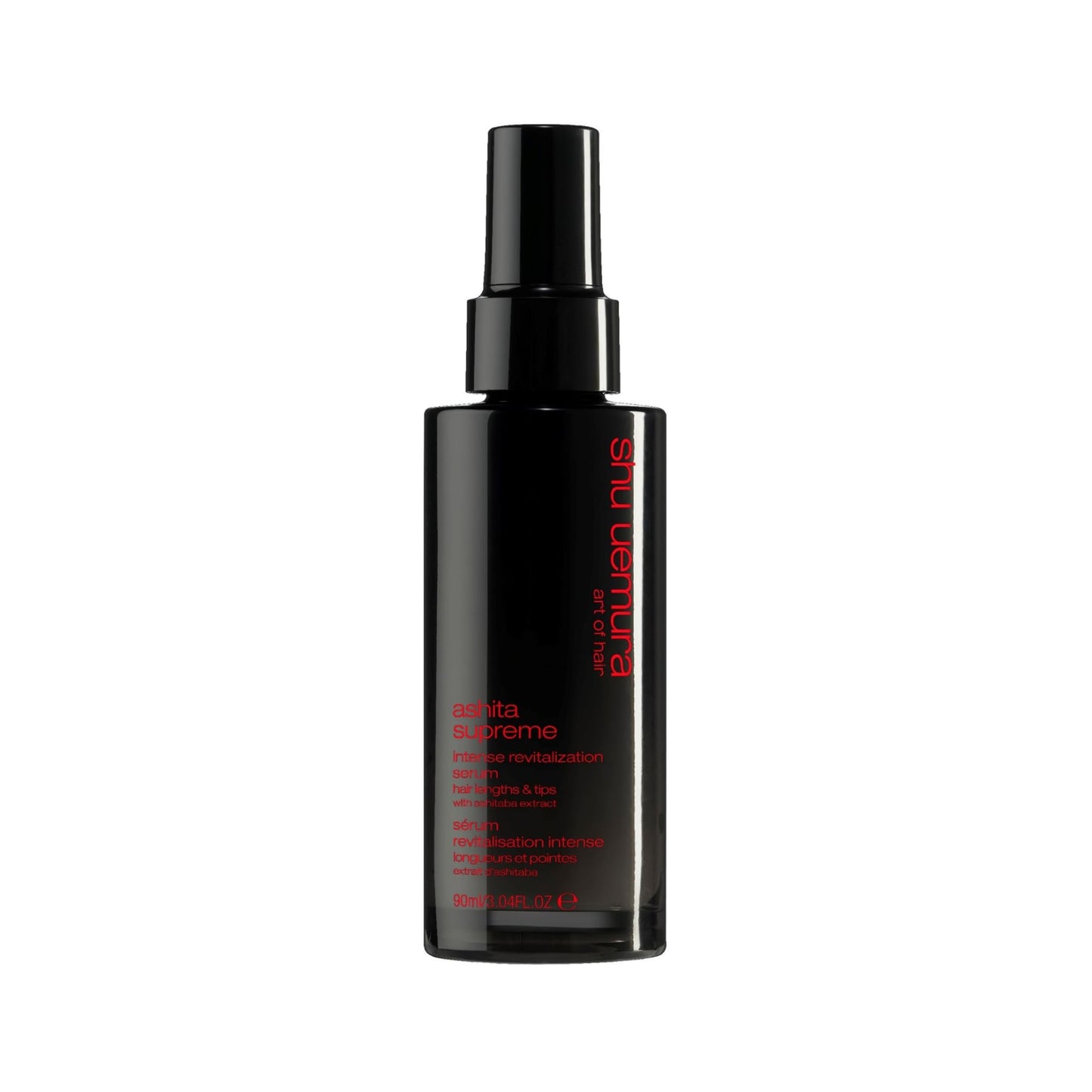 shu uemura art of hair Ashita Supreme Smoothing Serum - Adds Shine, Reduces Frizz, Strengthens Strands, Prevents Breakage, For All Hair Types, 3 Fl Oz