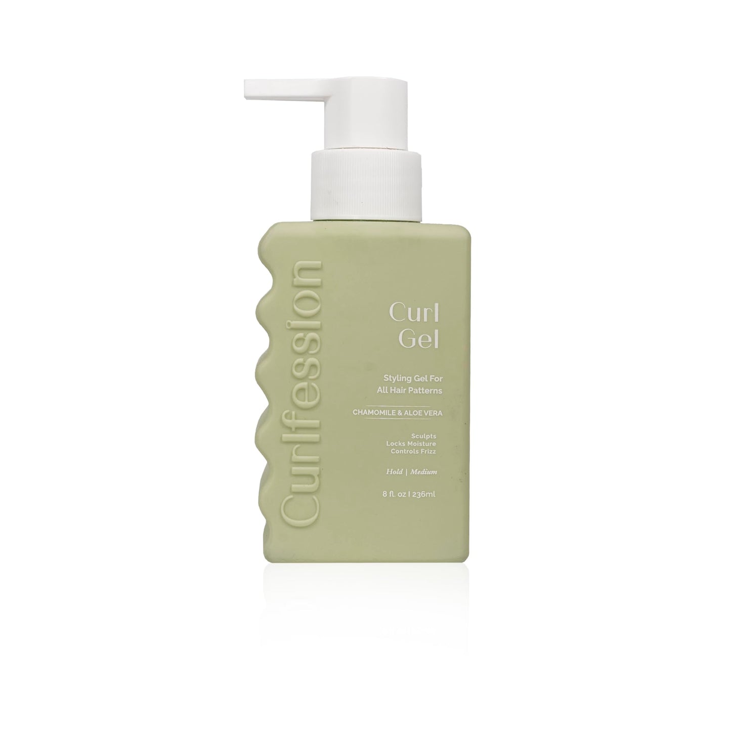 CURLFESSION¨ Curl Gel for Curly Hair Defines and Moisturizes Curls And Waves Controls Frizz- 8 Fl. Oz.