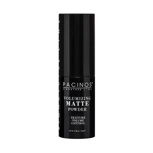Pacinos Volumizing Matte Hair Powder - Adds Texture, Volume, Controls & Absorbs Excess Oil for Natural Finish, All Hair Types, 4.5 g.