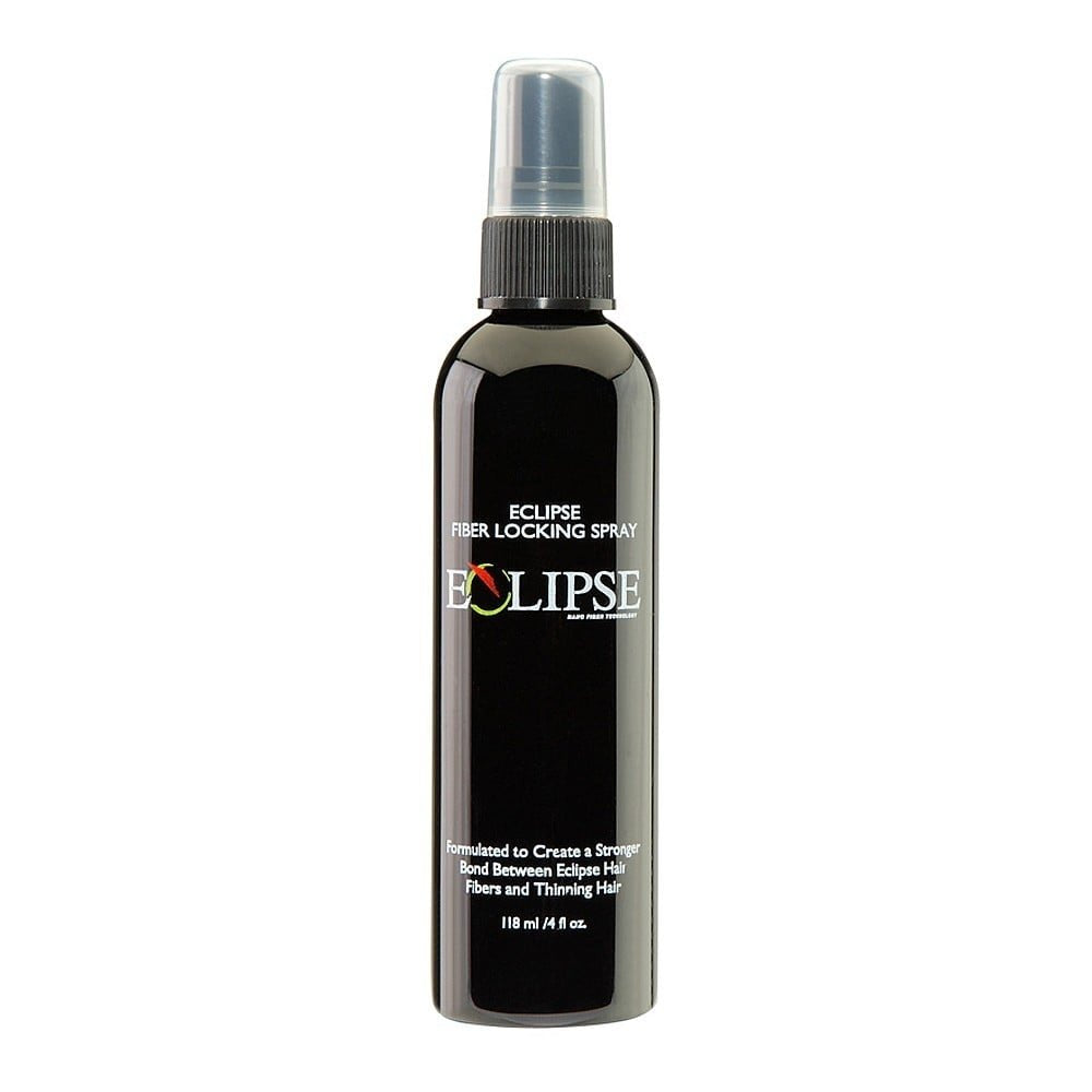 Eclipse Hair Fiber Holding Spray - Strong Hold for Hair Building Fibers - Protects Against Wind, Rain, Perspiration - Beard Hold for Men & Women - 4 Fl Oz