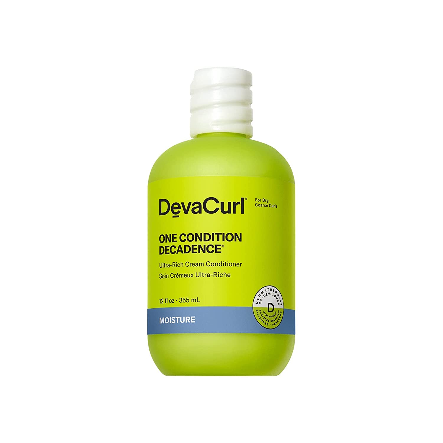DevaCurl One Condition Decadence Ultra-Rich Cream Conditioner | Fights Tangles | Controls Frizz | Maintains Shine