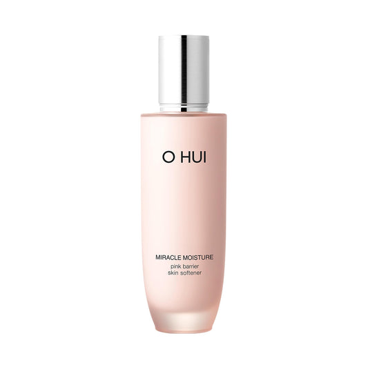 O HUI Miracle Moisture Skin Softener | Milk Lotion Texture | Moisturizes & Softens | Helps Strengthen Skin Barrier | Daily Toner | Ceramide, Glycerin, Panthenol | Glass Skin | All Skin Types | K-Beauty