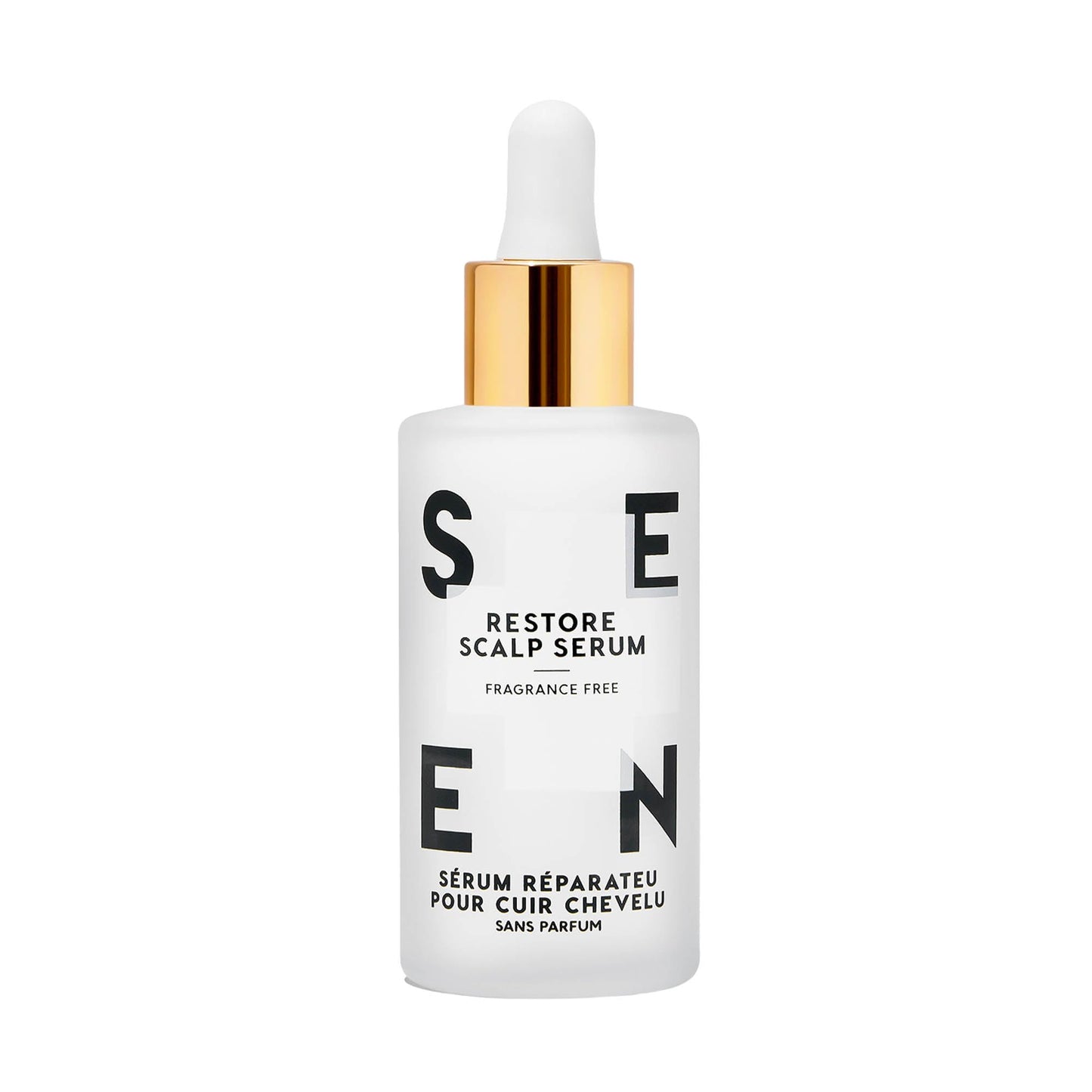 SEEN Restore Scalp Serum, Fragrance-Free - Clinically Proven, DERMAtologist-Developed Hydrating Serum, Promotes Healthy Scalp, Safe for Sensitive & Eczema-Prone Skin