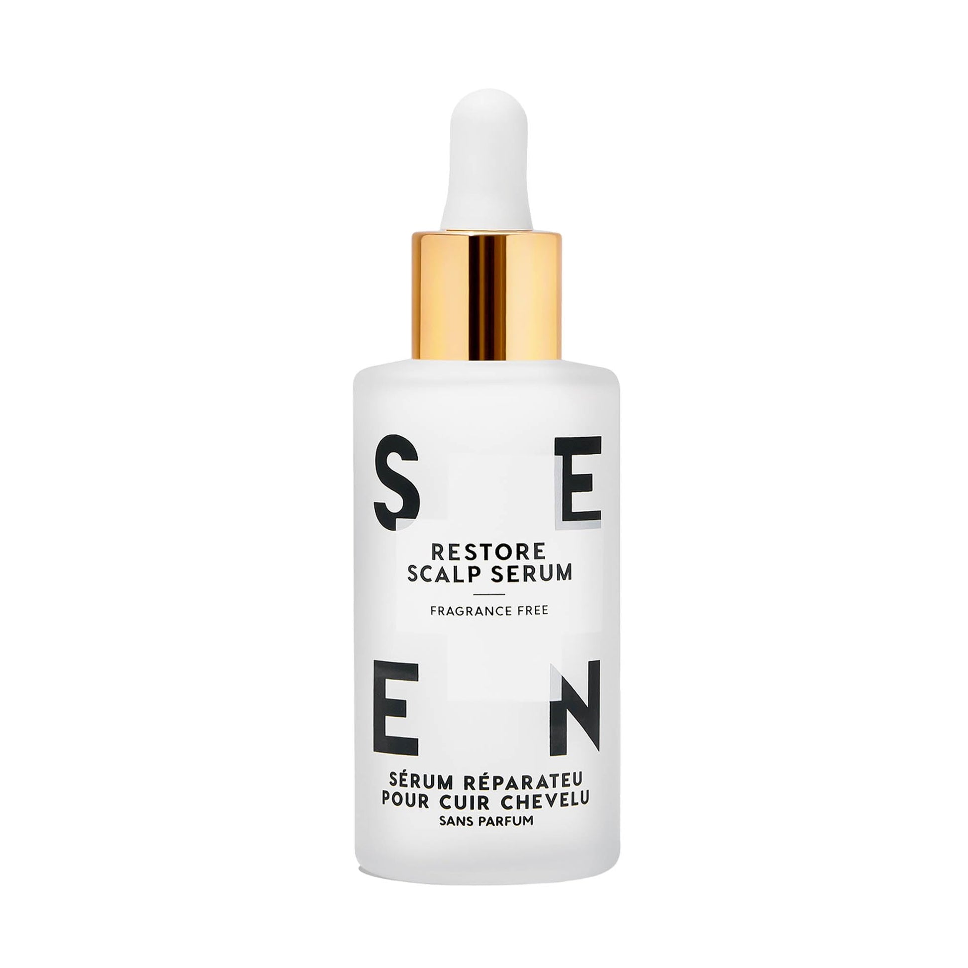SEEN Restore Scalp Serum, Fragrance-Free - Clinically Proven, DERMAtologist-Developed Hydrating Serum, Promotes Healthy Scalp, Safe for Sensitive & Eczema-Prone Skin