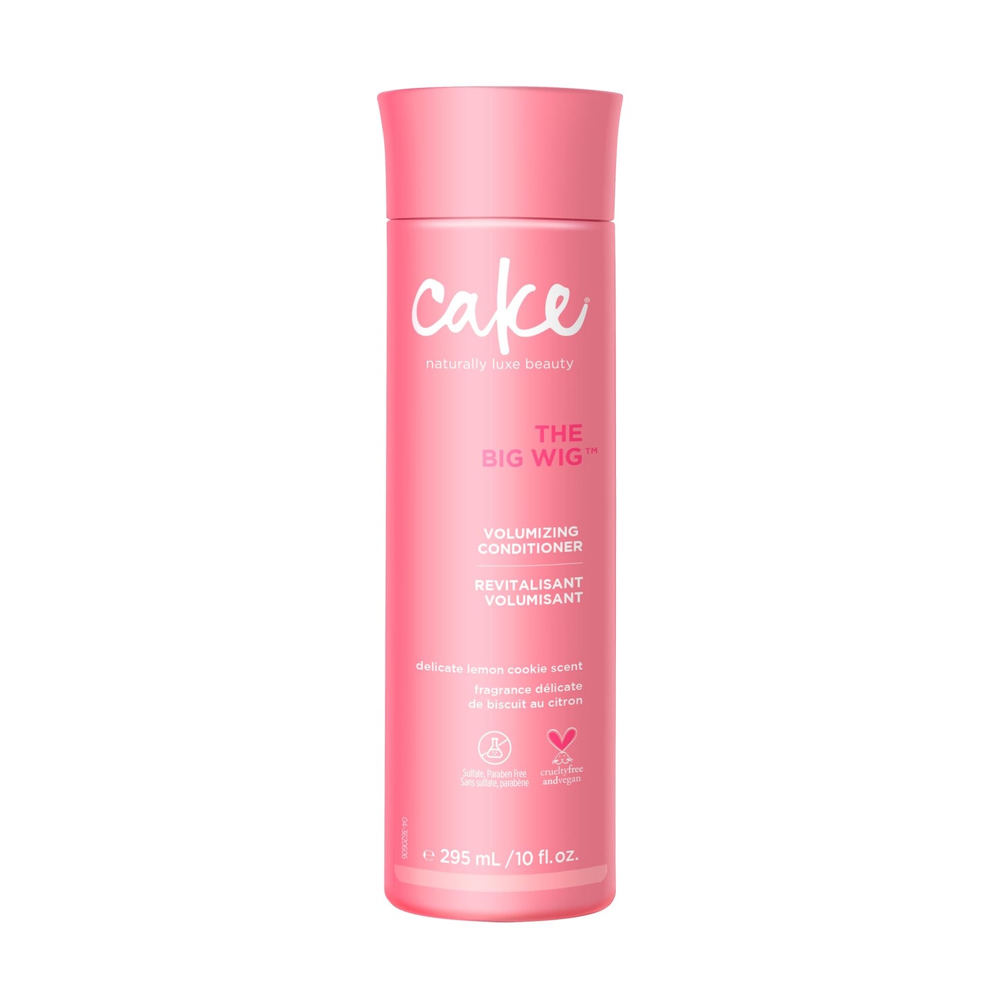 Cake Beauty Conditioner, The Big Wig Weightless Conditioning and Nourishing With Sunflower Seed Oil, Rice Protein & Shea Butter For All Hair Types 10 Fl Oz / 295 ml