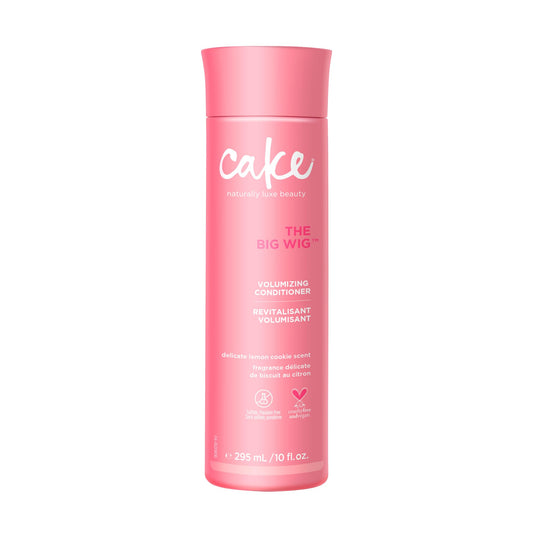 Cake Beauty Conditioner, The Big Wig Weightless Conditioning and Nourishing With Sunflower Seed Oil, Rice Protein & Shea Butter For All Hair Types 10 Fl Oz / 295 ml