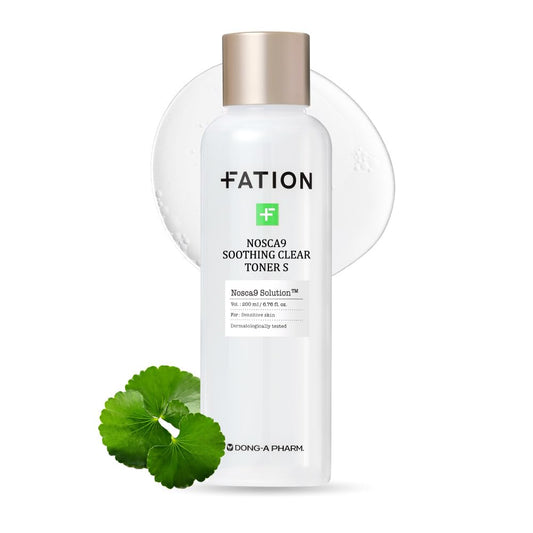 Nosca9 Soothing Toner S | 2% PHA & LHA Exfoliating Toner for Sensitive Skin | Moisturizing, Hypdrating & Quick Absorption Korean Skincare (Pack of 1, 6.76 Fl Oz)