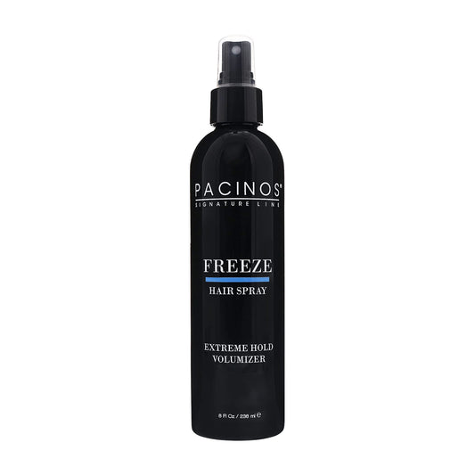 Pacinos Freeze Hair Spray - Extra Hold texture spray for All Hair Type - Professional Hair Setting & Finishing Spray for Maximum Volume