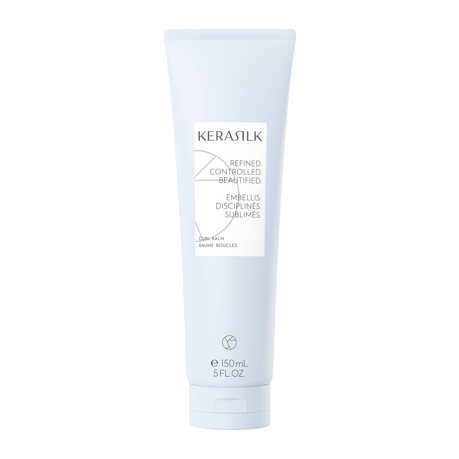 KERASILK Curl Balm | Creates Defined & Bouncy Curls | Enhances Curly Hair's Natural Texture | Frizz-Protection & Anti Humidity Effect | For All Curly Hair Types |