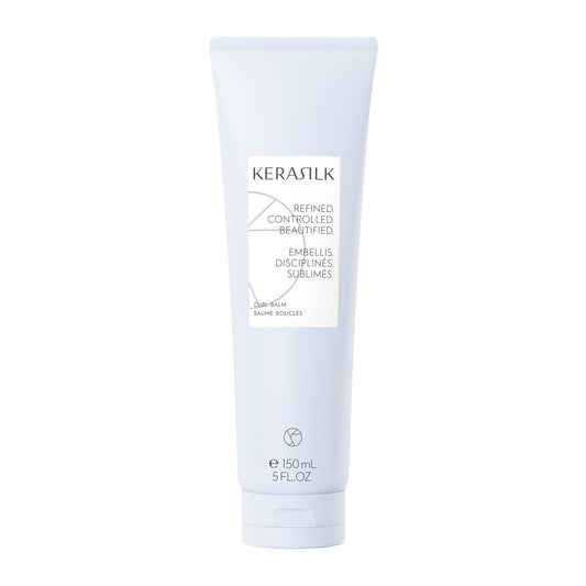 KERASILK Curl Balm | Creates Defined & Bouncy Curls | Enhances Curly Hair's Natural Texture | Frizz-Protection & Anti Humidity Effect | For All Curly Hair Types |