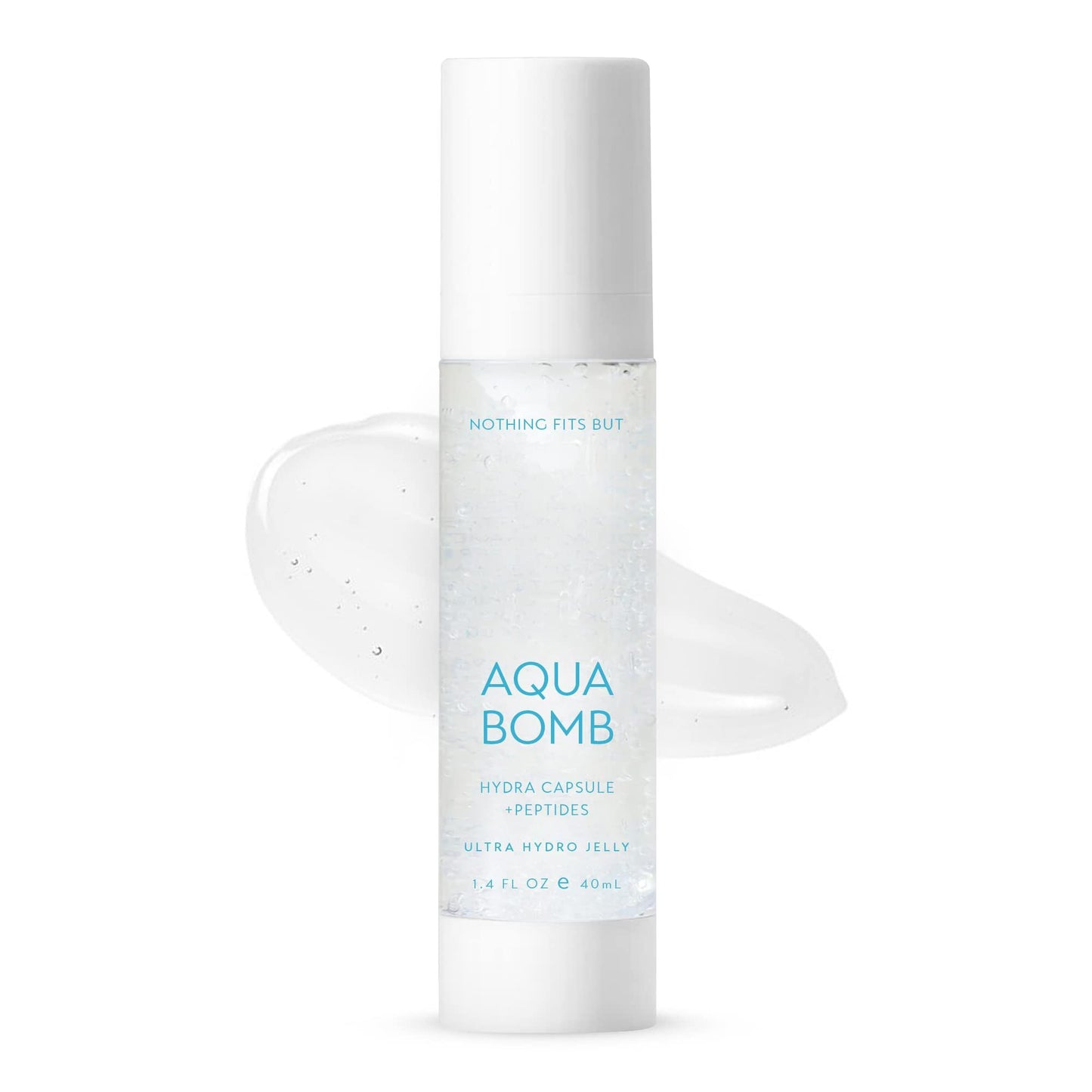 Nothing Fits But Aqua Bomb Soothing Relief Multi Peptides & Hyaluronic Capsule Moisture Serum. 1.4 Fl Oz/40 ml
