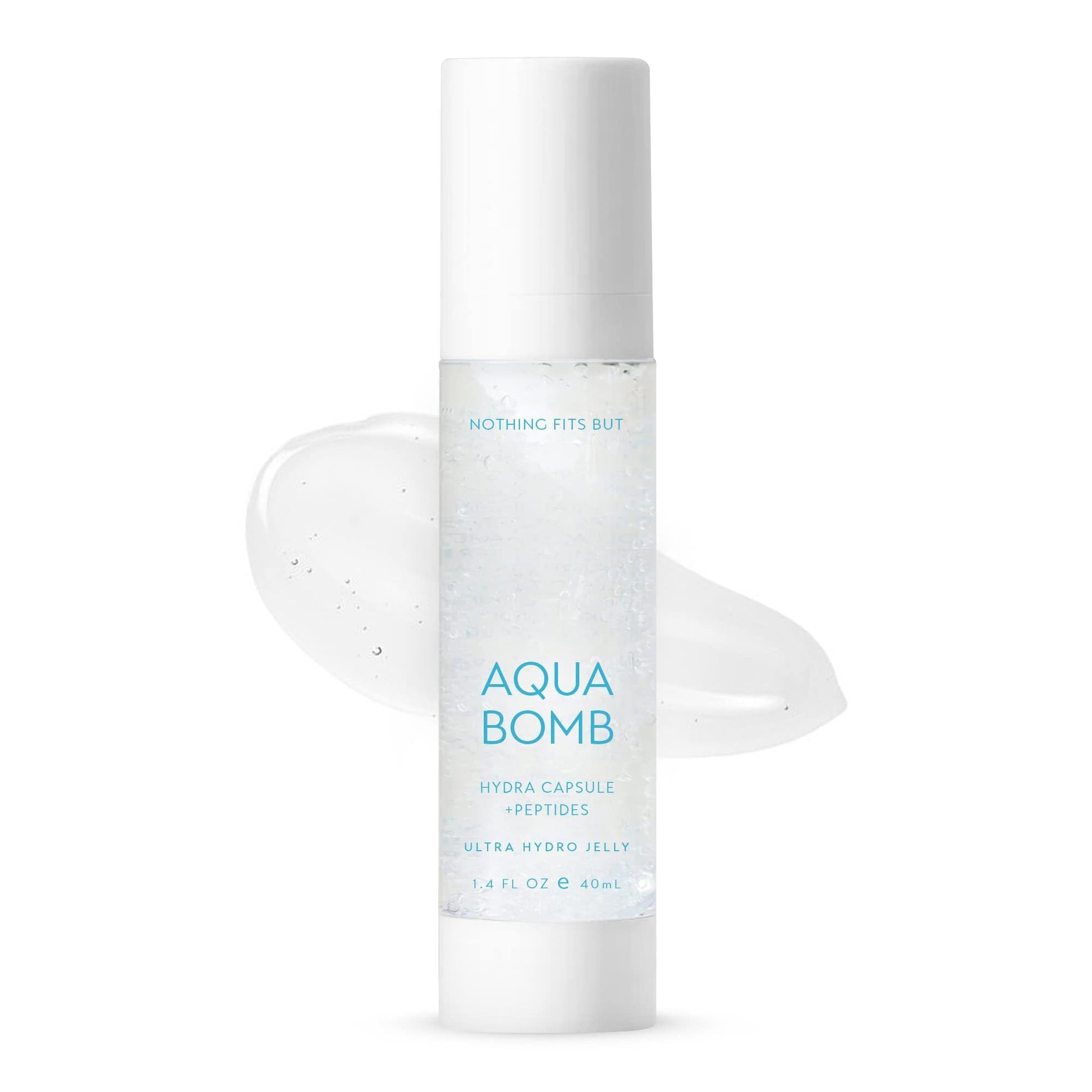 Nothing Fits But Aqua Bomb Soothing Relief Multi Peptides & Hyaluronic Capsule Moisture Serum. 1.4 Fl Oz/40 ml