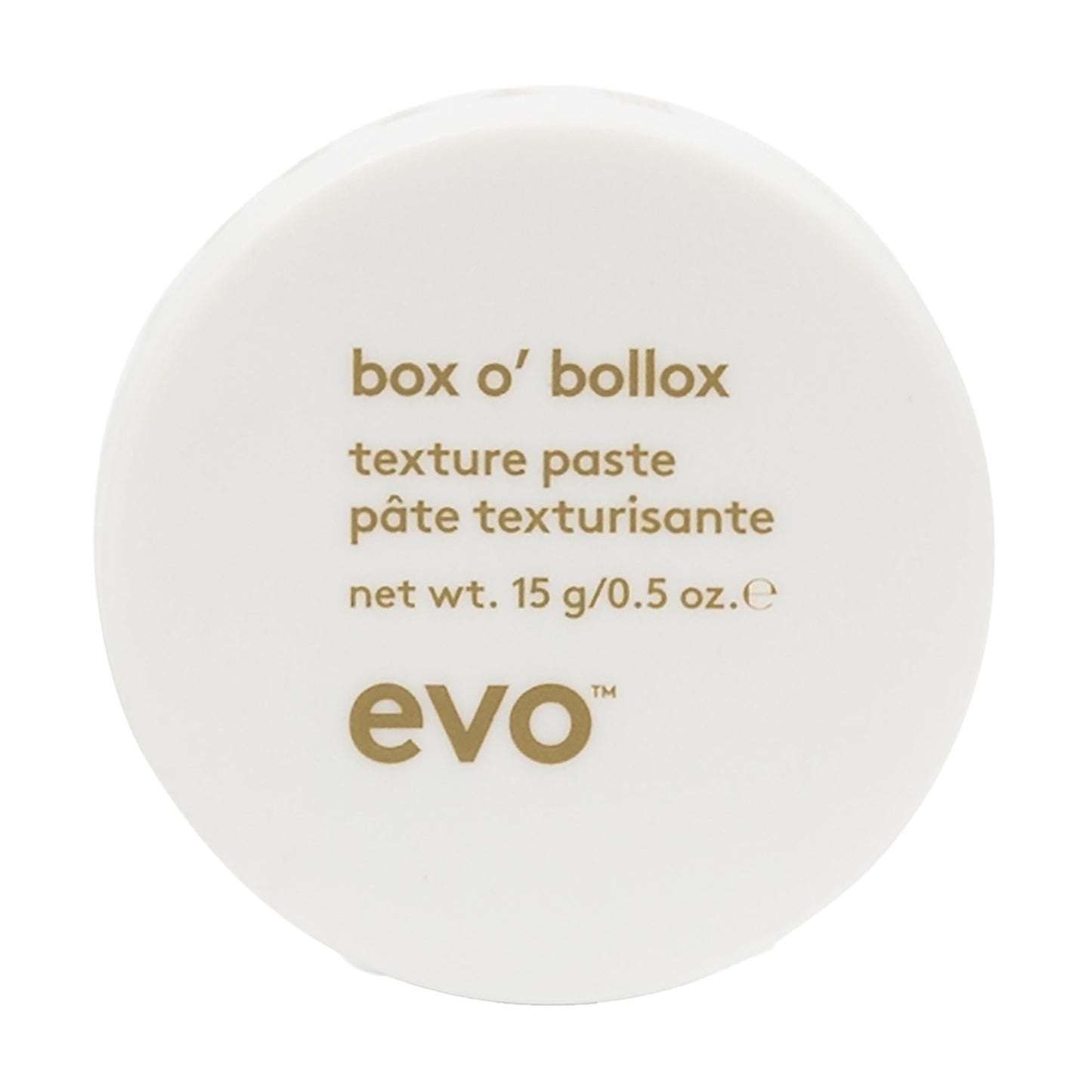 EVO Box O' Bollox Texture Paste - Hair Styling Paste - Long-Lasting Hold with a Matte Finish & Anti Frizz