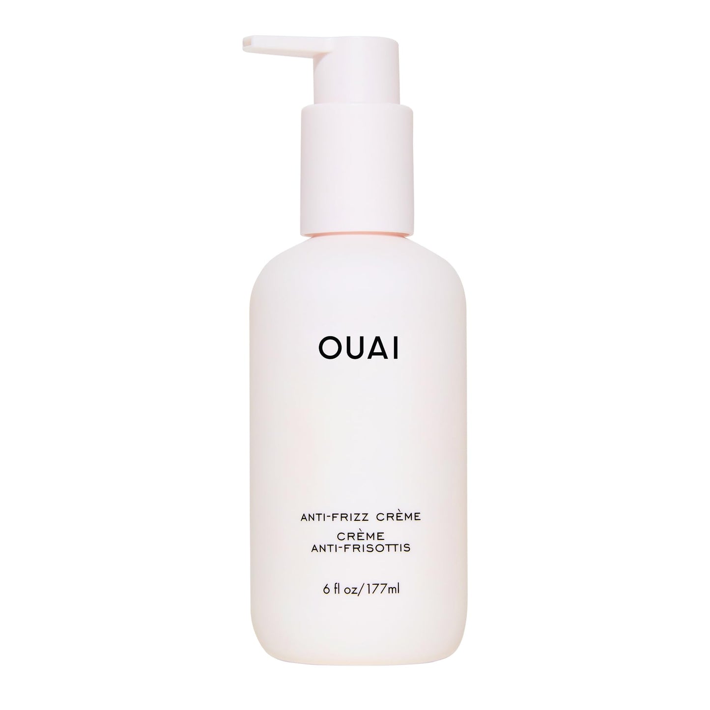 OUAI Anti Frizz Cream - Moisturizing Hair Cream with Frizz Control & Heat Protection - Provides Lasting Hydration with Jackfruit & Beetroot Extract - Paraben, Phthalate & Sulfate Free (6 oz)
