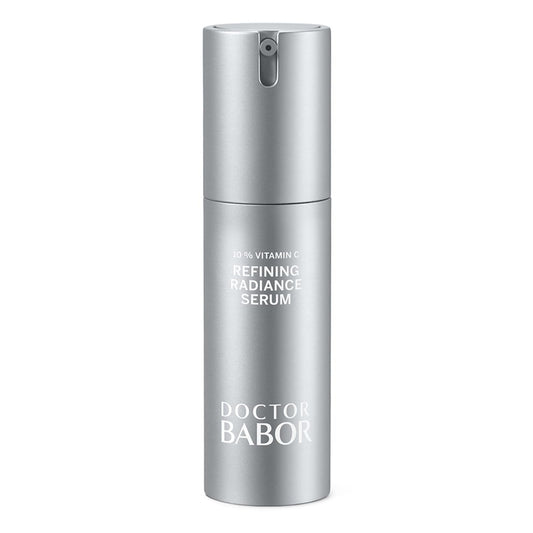 DOCTOR BABOR Refining Radiance Serum with Vitamin C, Hyaluronic Acid and Vitamin E, Skin Care For Smooth Plump Skin, Radiant and Even Complexion, 1 oz
