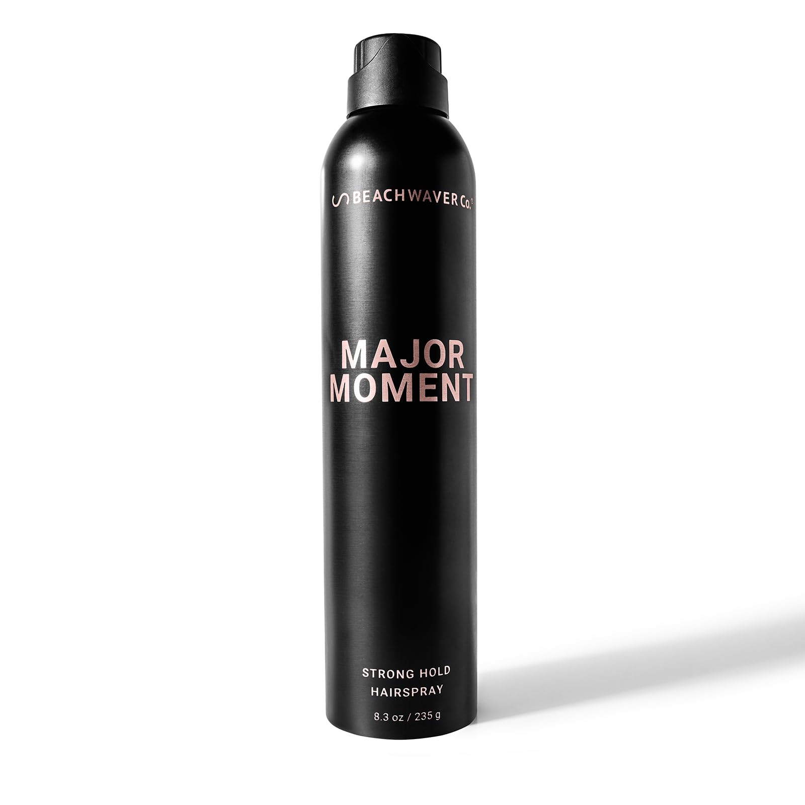 Beachwaver Major Moment Strong Hold Hairspray - Full Size (8.3 Oz) | Extra-Strength Vegan Hairspray For Long-Lasting Styles w/Brushable Finish - Removes Frizz & Locks In Style | Bali Beach Night