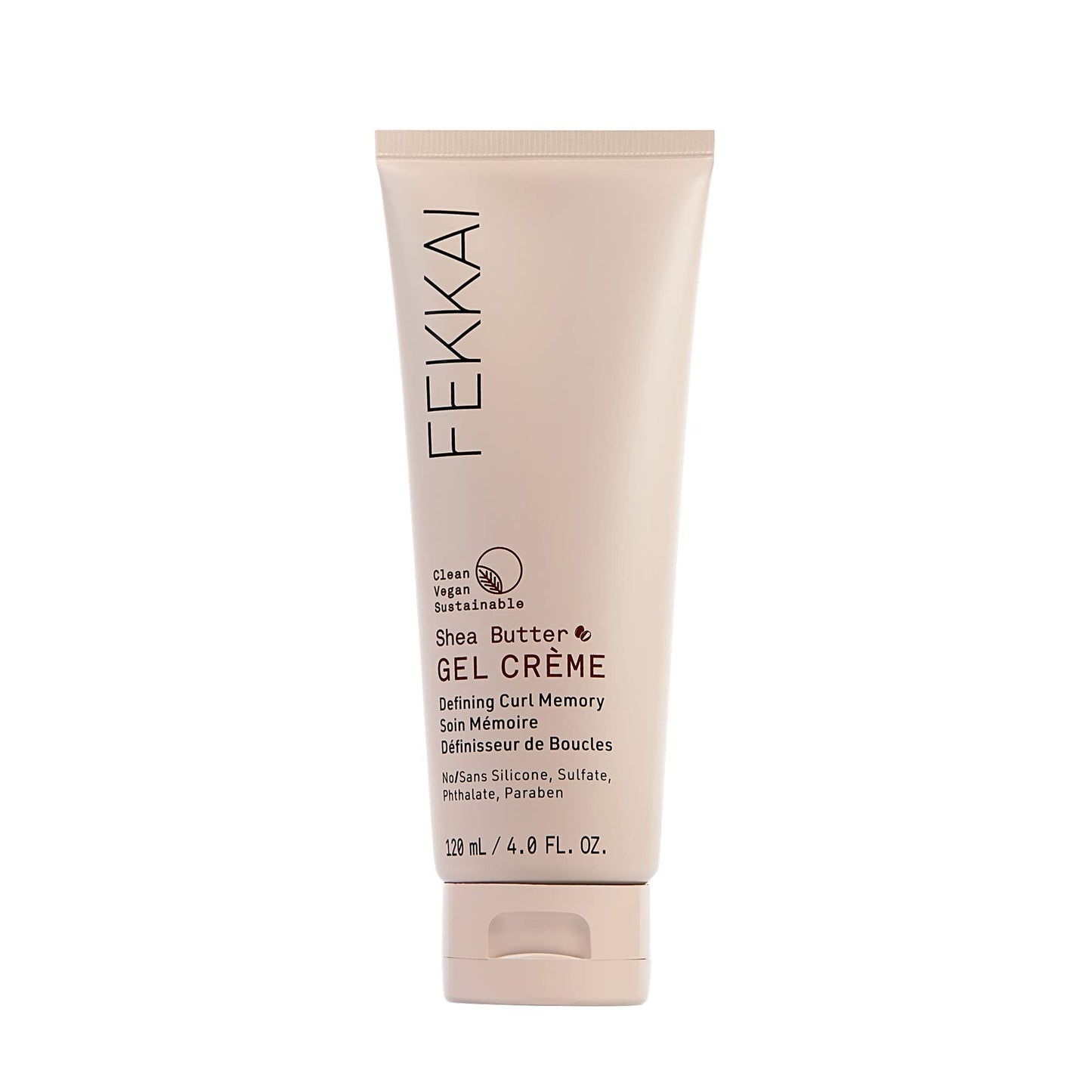 Fekkai Shea Butter Curl Defining Gel Creme - 120 mL - Hydrating & Curl-Enhancing - Non-Sticky, Non-Flaky Formula - Salon Grade, EWG Compliant, Vegan & Cruelty Free