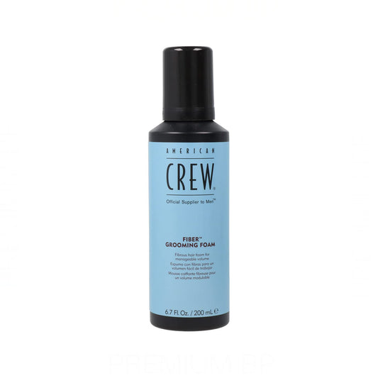 AMERICAN CREW Men's Hair Fiber Grooming Foam, Like Hair Gel, 6.7 Fl Oz