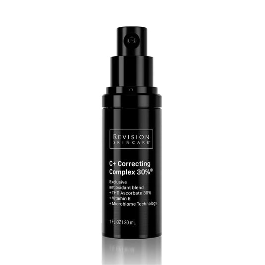 Revision Skincare C+ Correcting Complex 30%¨ Face Serum Anti-Aging Antioxidant Blend with Vitamin C, Reduces Fine Lines & Wrinkles, Brightens & Firms Skin, Safe for Sensitive Skin