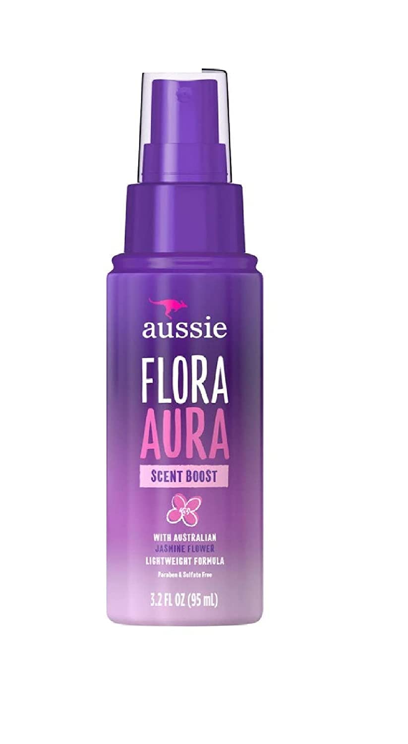 AUSSIE Flora Aura Scent Boost Spray 3.2 Ounce (95ml) (Pack of 2)