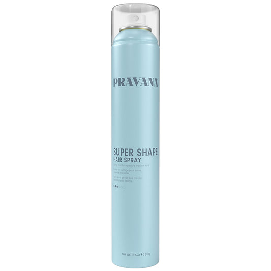 Pravana Super Shape/Extreme Hair Spray | Styling Mist For Medium or Strong Hold | Adds Tremendous Body | Defends Against Humidity | Vegan & Cruelty Free | Paraben & Sulfate Free