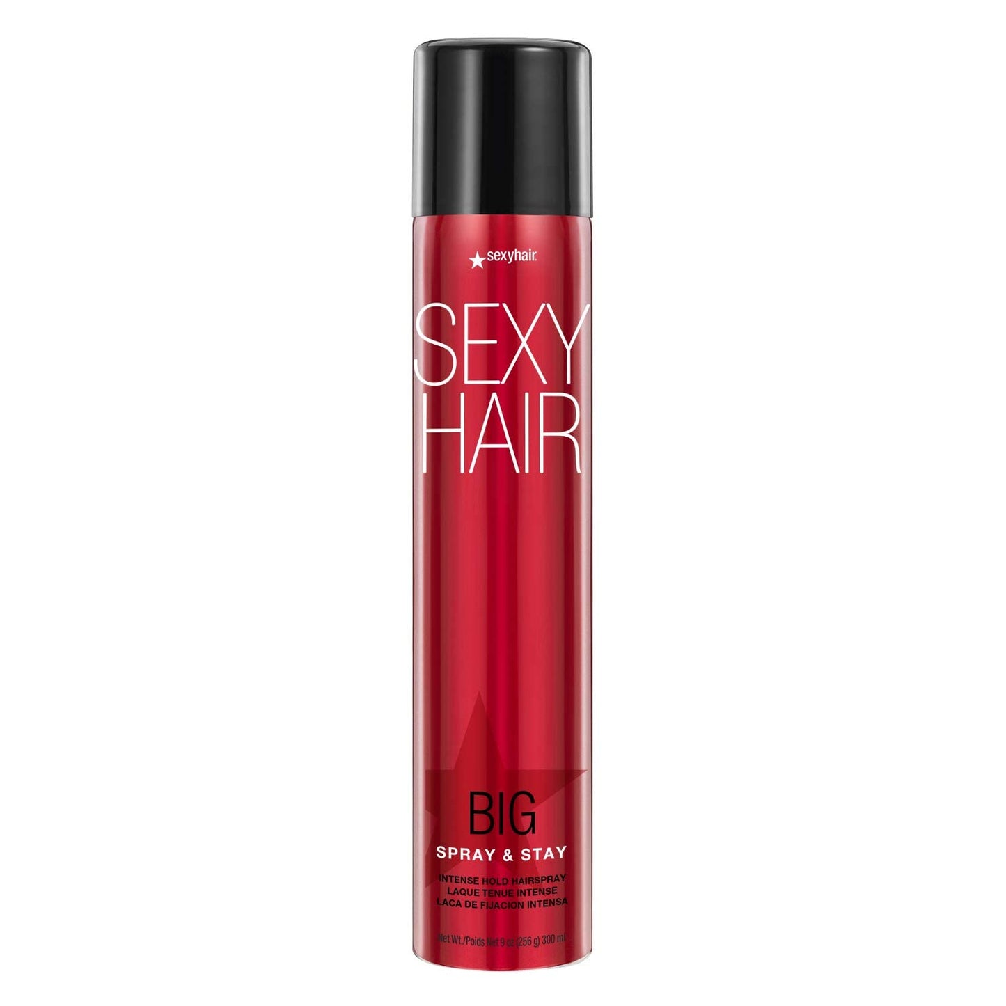 SexyHair Big Spray & Stay Intense Hold Hairspray | Extreme Hold and Shine | Up to 72 Hour Humidity Resistance | All Hair Types