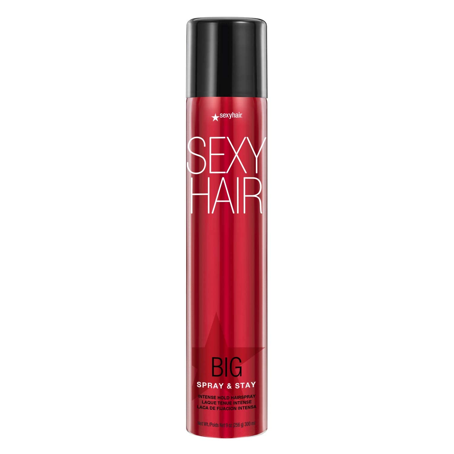 SexyHair Big Spray & Stay Intense Hold Hairspray | Extreme Hold and Shine | Up to 72 Hour Humidity Resistance | All Hair Types