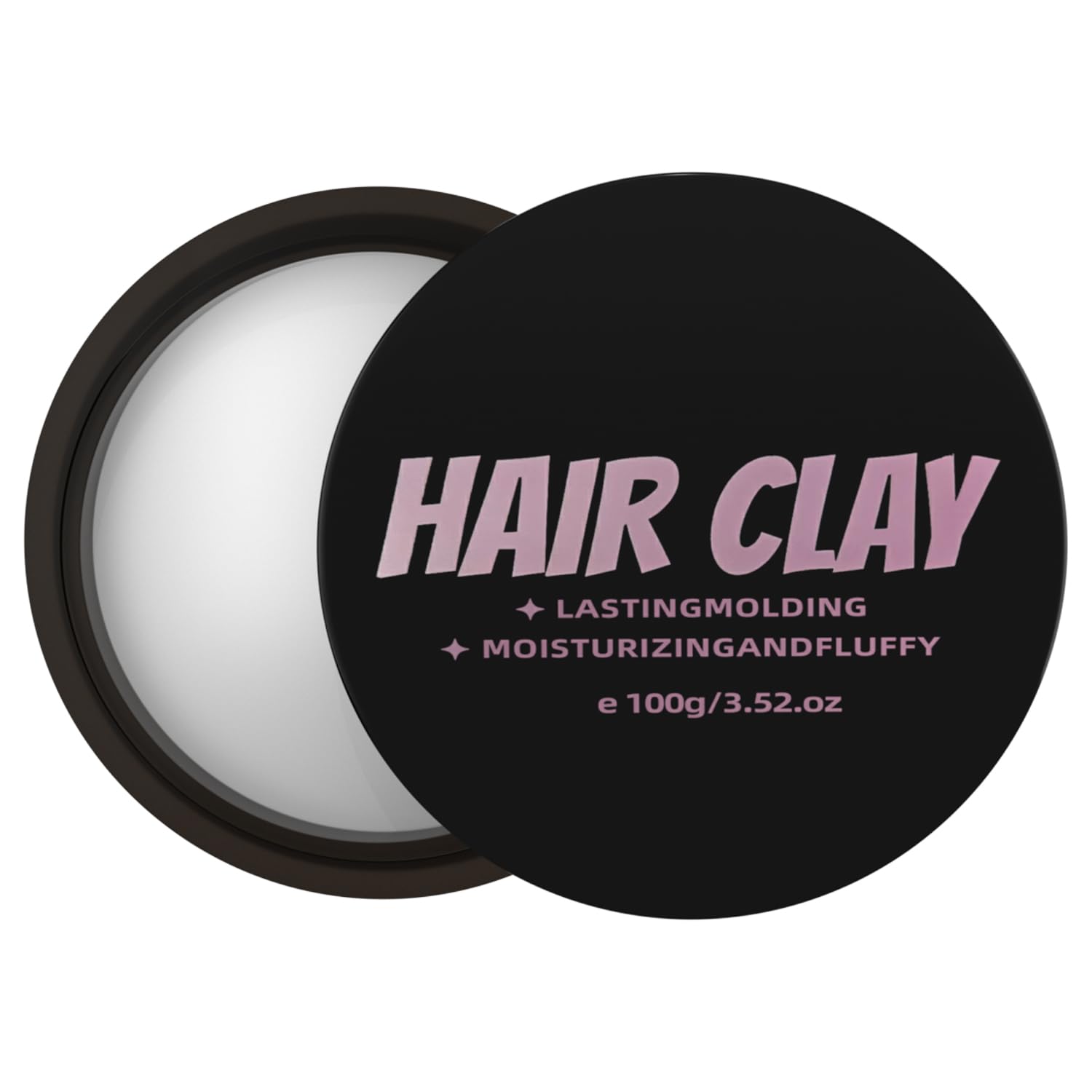 Men's Hair Clay Matte Pomade, Super Hold Long Lasting Style, Shine And Moisturising, Matte Finish Pomade for All Hair Types