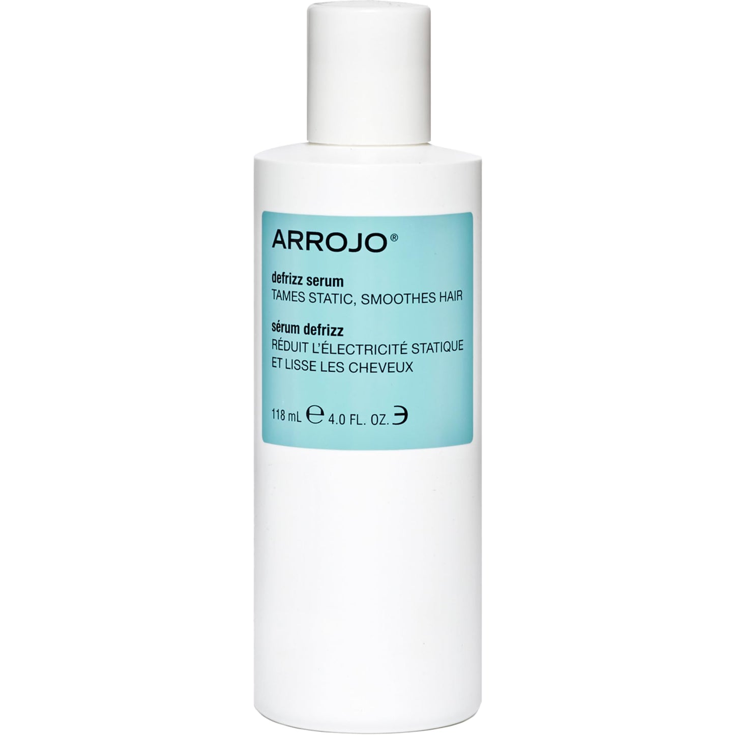 ARROJO Frizz Control Serum, 4oz Sulfate & Paraben-Free Hair Serum for Frizzy and Damaged Hair for Men & Women Lavender-Pear Scented
