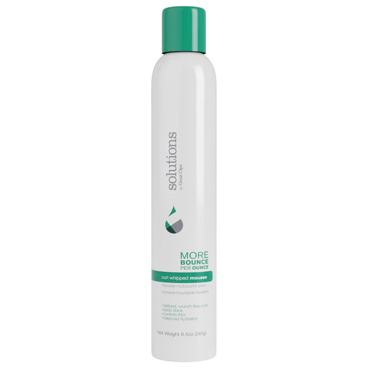 GREAT CLIPS Solutions Curl Whipped Mousse, 8.5oz | Define & Enhance Curls | For Wavy to Curly Hair