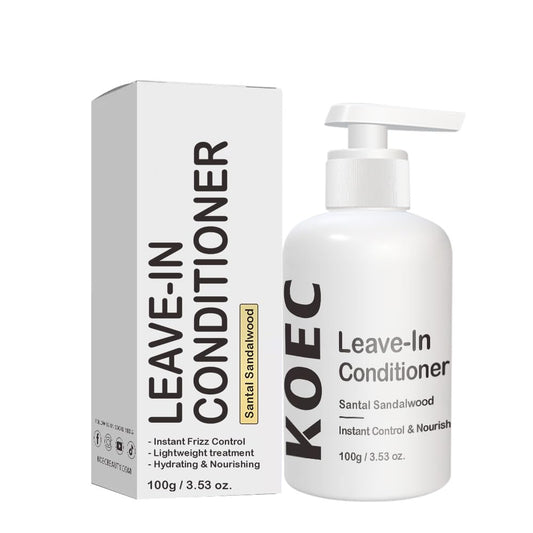 Leave-In Hair Conditioner,Hydrates and Nourishes Hair,Daily Leave-In Conditioner,Instant Frizz Control, From Frizzy to Perfect Curls in Minutes for All Hair Styles (3.53 oz Pack of 1)