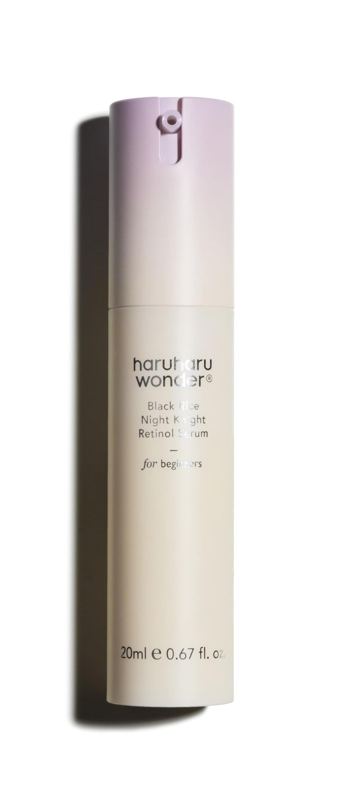 haruharu wonder Black Rice Night Knight Retinol Serum, Refining & Smoothing, Firms Skin, Reduces Fine Lines, Hydrating Formula, 0.67 fl.oz