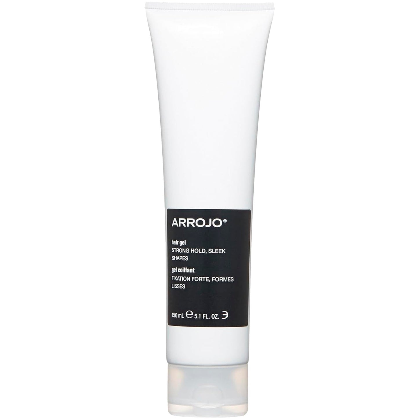 ARROJO Hair Gel for Short Hair No-Flake Styling Gel with Vitamin B5 Strong Hold, Pliable Finish, Non-Sticky for Sleek & Modern Hairstyles