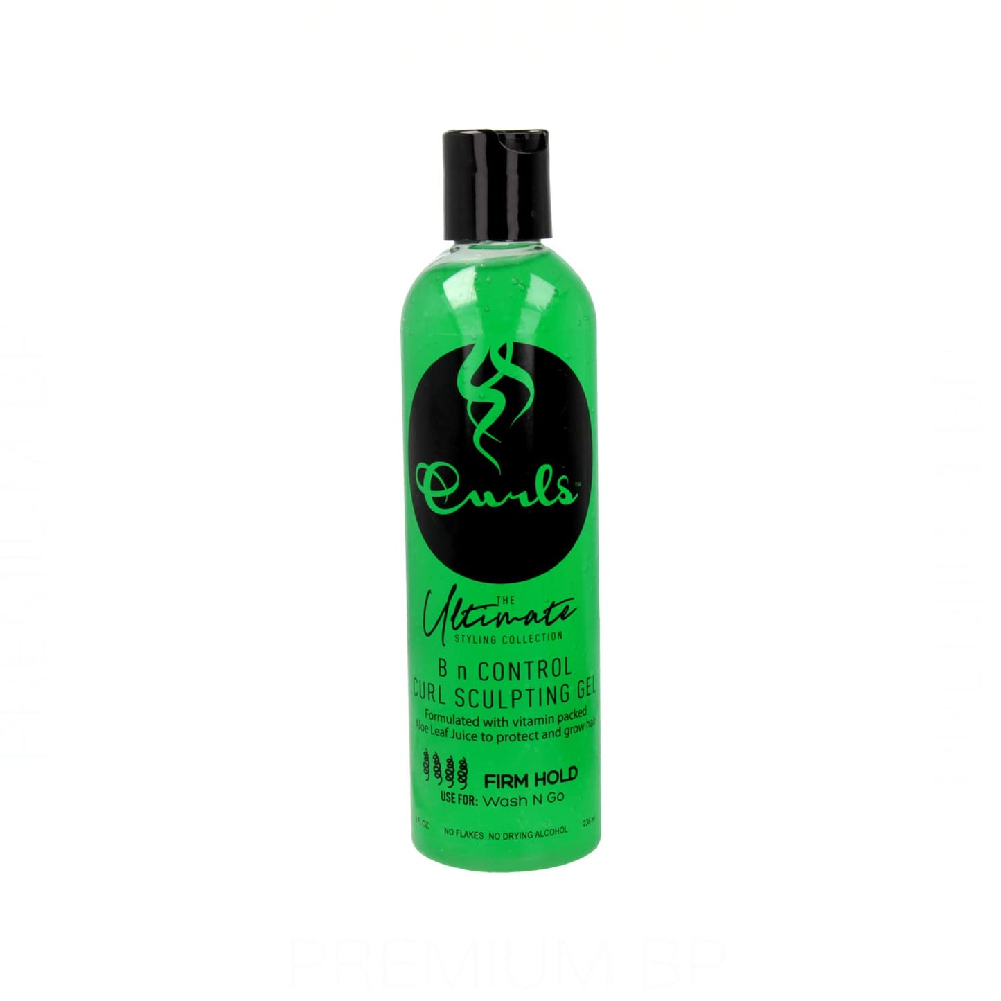 Curls The Ultimate Styling Collection B N Control Curl Sculpting Gel (Firm Hold), 8 Ounces,GREEN