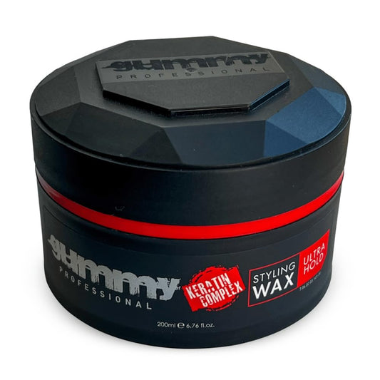 Gummy Ultra Hold Hair Styling Wax 200ml - 6.76 Fl Oz (Pack of 1) Ultra Hold