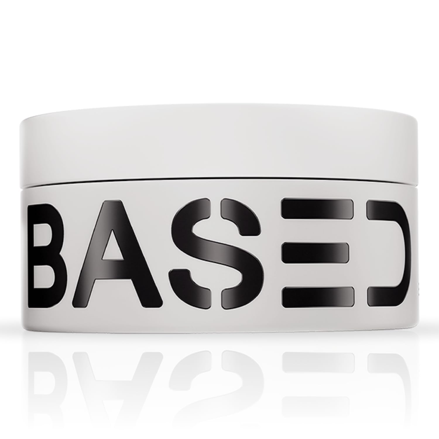 BASED Hair Clay for Men, Premium Hair Clay with Strong Hold, Texturizing Finish, & Low Shine, Hair Styling for Medium, Thick, Straight, or Wavy Hair, Santal Sandalwood Fragrance (3oz Pack of 1)