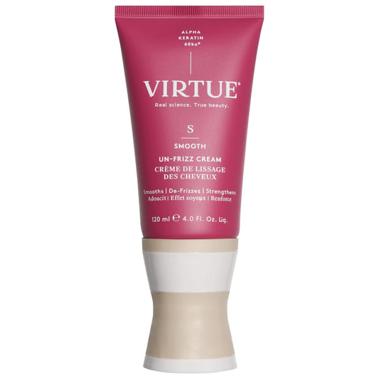 Virtue Un-Frizz Leave-In Hair Treatment for Curly Hair and Frizz Control, Sulfate Free, Safe for All Hair Types, Color Safe