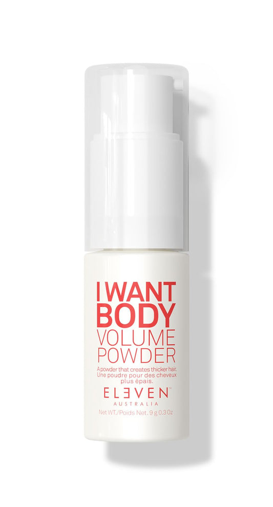 ELEVEN AUSTRALIA I Want Body Volume Powder - Lightweight Volumizing Powder for Instant Lift & Fullness, Ideal for Fine to Medium Hair, Flexible Hold with a Matte Finish - 0.3 Oz