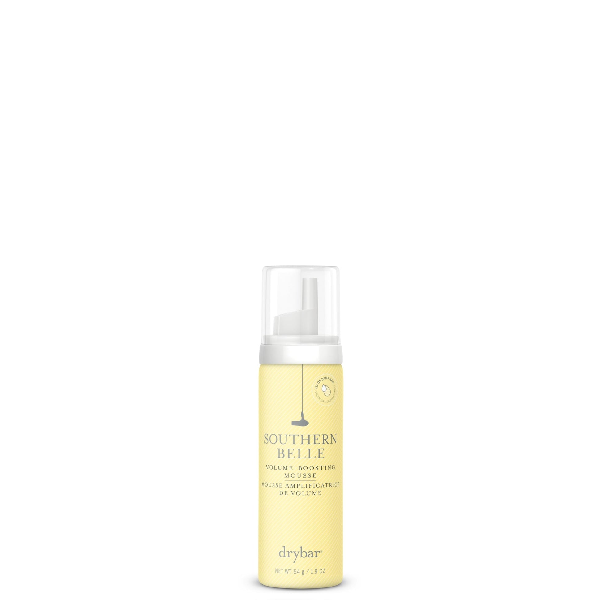 Drybar Southern Belle Volume - Boosting Mousse | Prevents Frizz & Damage, Smoothes Hair, and Provides Shine for Long-Lasting Body & Style